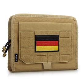 WYNEX Tactical Folding Bag for Administrator Molle Tool Bag with Laser Cut Design, Multipurpose Organiser, EDC Medical Bag, Modular Pockets, Tactical Attachment, Waist Bag