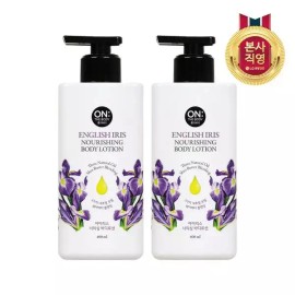 LG Household & Health Care [엘지생활건강]온더바디 아이리스 바디로션400ml 2개 LG Household & Health Care On The Body Iris Body Lotion 400ml 2pcs
