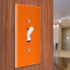 WIRESTER Single Gang Toggle Light Switch Plate/Wall Plate Cover -