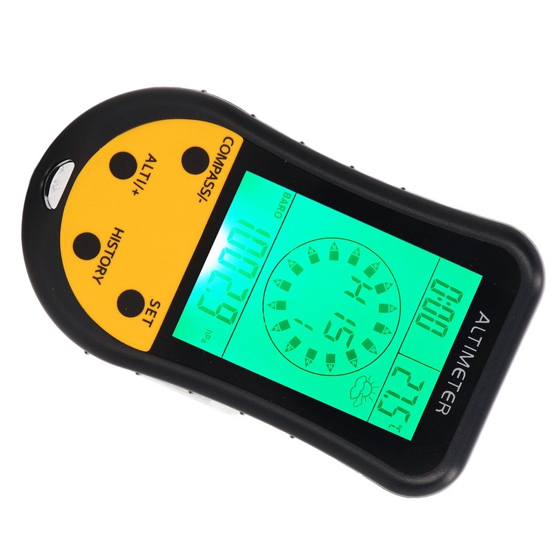 Digital Altimeter 8 in 1 Multifunction Barometer Thermometer Weather Portable