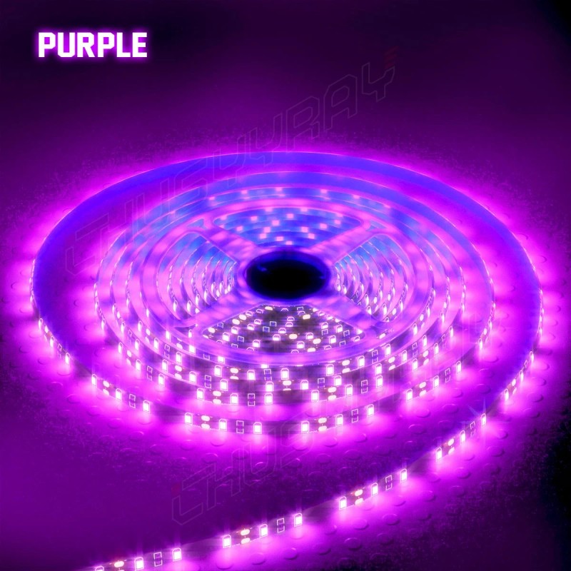 CHUSYYRAY PURPLE LED Boat Light Strip Deck Waterproof 12v Bow