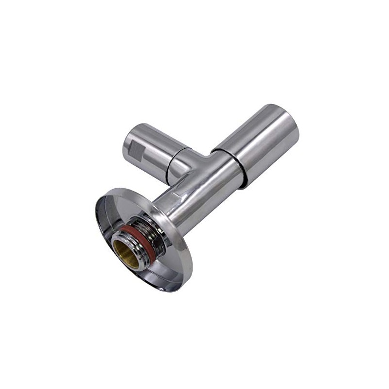 VARIOSAN Designer Angle Valve 12678, 1/2 Inch, Long Design, Self-Sealing,