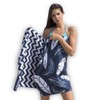 DEZAL Premium Microfiber Compact Sand Free Beach Camping Fitness Travel