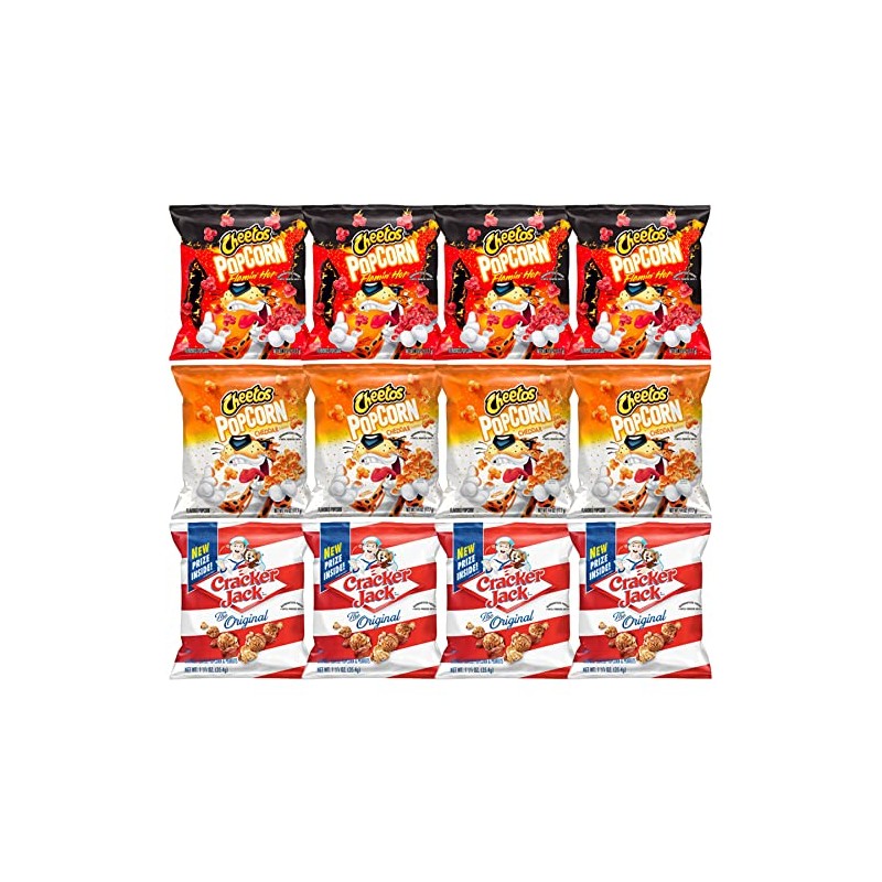 Popcorn Variety Pack - Snack Bag Assortment Care Package -