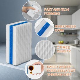 10PCS Boat Scuff Erasers - RAINFLOW Boat Wipes Boat Accessories for Women and Men Magic Cleaning Sponge for Cleaning Pads Supplies Boat Interior Cleaner Thicken Premium Magic Sponge Gifts