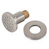 BAI 0169 Adjustable Round Shower Body Jet in Brushed Nickel