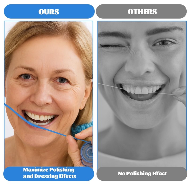 Dental Abrasive Strips, 3 PCS Tooth Polisher Set with 20um