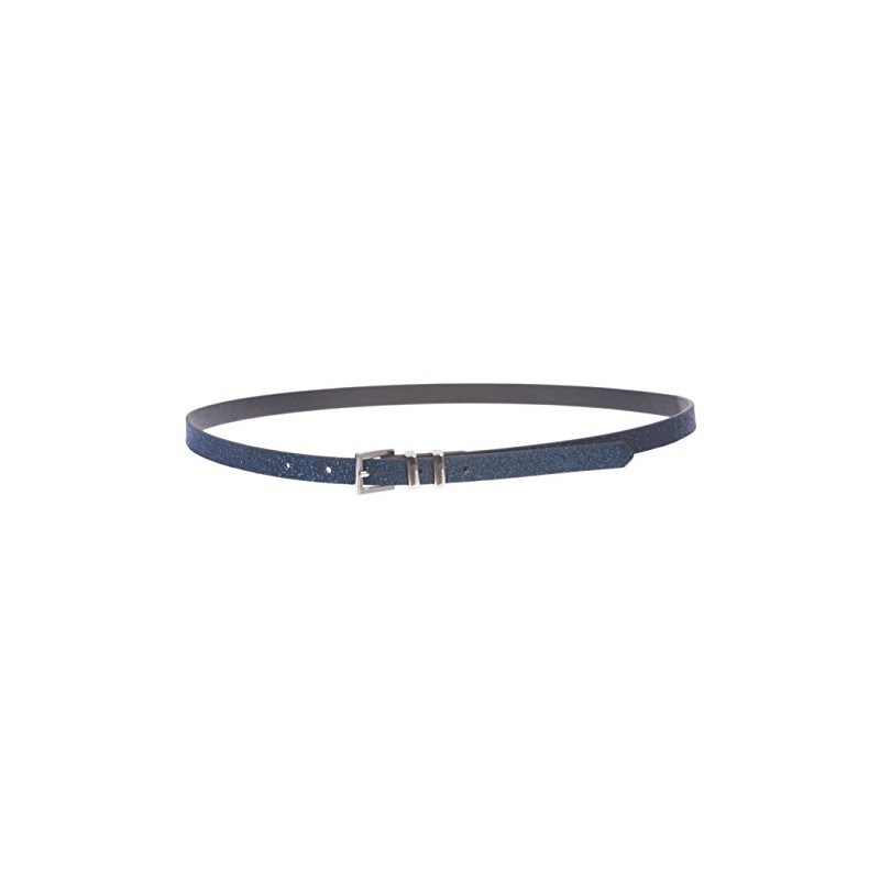 Beltiscool - Cinturón ajustado con purpurina para mujer, 5/8 pulgadas,
