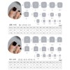 [Ar] Ribbon Paddy Tips Handmade Nail Tips Drawing Art Specialty