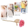 24K Gold Rose Dipped Golden Leaves Girlfriend Wife Valentine's Day