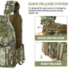 LASVENIS Quick Release Tactical Vest Adjustable Breathable Weighted Outdoor Vest
