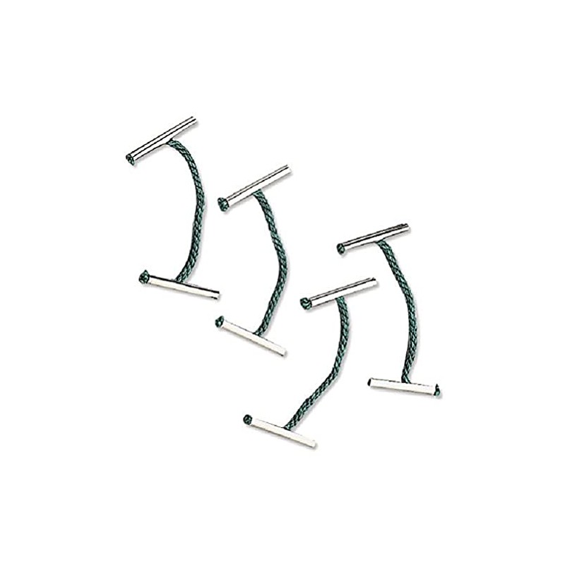 Q-Connect Metal Treasury Tag, 51 mm, Pack of 100, Green