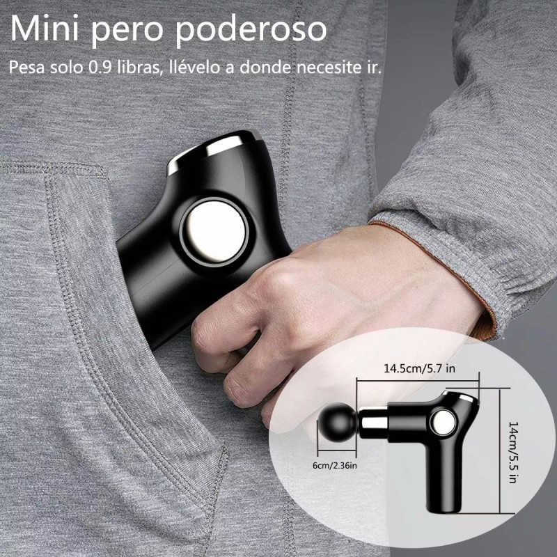 Monstyle Pistola De Masaje Muscular Para Relajar Aliviar El Dolor