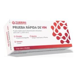 Prueba Rápida De V I H En Sangre, Therso Diagnostics