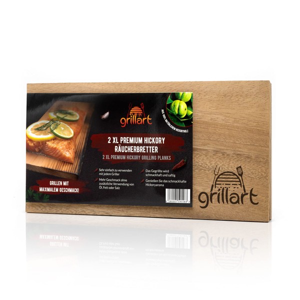 grillart Smoking Boards (Hickory - Set of 2)