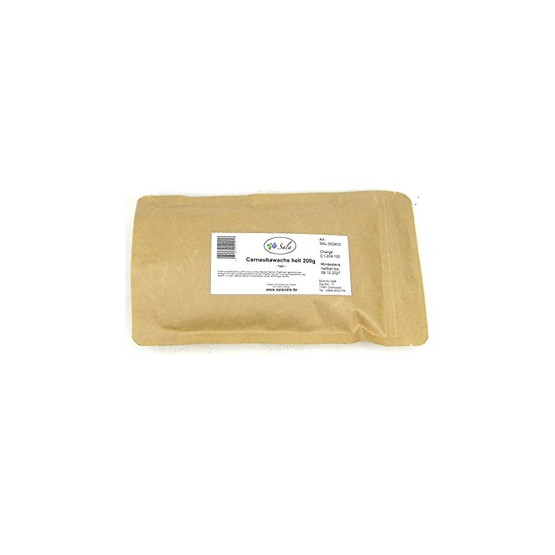 Sala Carnauba Wax Light 200 g Bag