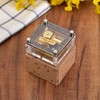YouTang(TM) Acrylic Cubic Musical Box Windup Music Box with Melody