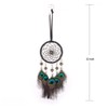 Malicosmile Car Dream Catcher, Handmade Dream Catchers Peacock Feather Dreamcatcher