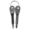 4PCS Mini Pocket Screwdriver Set Keychain Outdoor Tool Kit Stainless