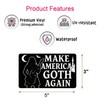 6Pcs Make America Goth Again Sticker - Make America Goth