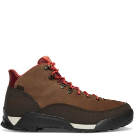 Danner Panorama 6” Waterproof Hiking Boots for Men with Rich Suede Upper, Breathable Danner Dry Barrier, Comfort Footbed, and Traction Outsole, Pinecone Brown/Bossa Nova - 9 D