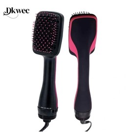 2-in-1 hot air comb multifunctional hair dryer,  dry wet dual-use lazy curler
