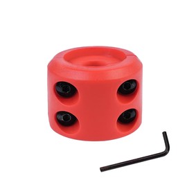 Namvo Rubber Winch Cable Hook Stopper for ATV, UTV, SUV, Trucks – Protects Hawse and Pulley, Maintains Cable Tension, Easy Installation (Red)