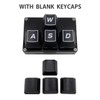 BTXETUEL Mini 4-Key Keypad WASD Arrow Key Keycaps Keyboard One-Handed