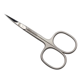 HK Manicure by Hans Kniebes - 9 cm Curved Cuticle Scissors - Cuticle Scissors from Solingen - Rust-Proof Anti-Allergy Stainless