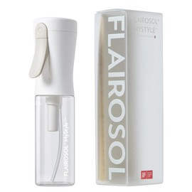 FLAIROSOL MyStyle, Spray Bottle for Hair - Small Travel Spray Bottle, Ultra Fine Continuous Water Mist for Face, Hairstyling, Salon, Cleaning, Beauty, Toners, Hydration & Makeup, 3.04oz / 90ml, White
