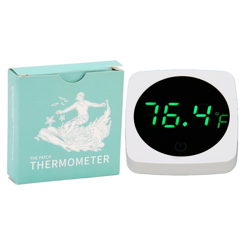 Digital Aquarium Thermometer High Accuracy ±0.1℃ Touch Sleep Mode Compact