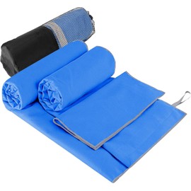 3 Toallas De Microfibra, Toalla Microfibra Secado Rápido, Toallas De Viaje Portátiles Absorbentes, Toalla De Viaje Ligera Y Portatil, Toalla Deportiva Para Playa, Natacion, Yoga, Camping, Gimnasio