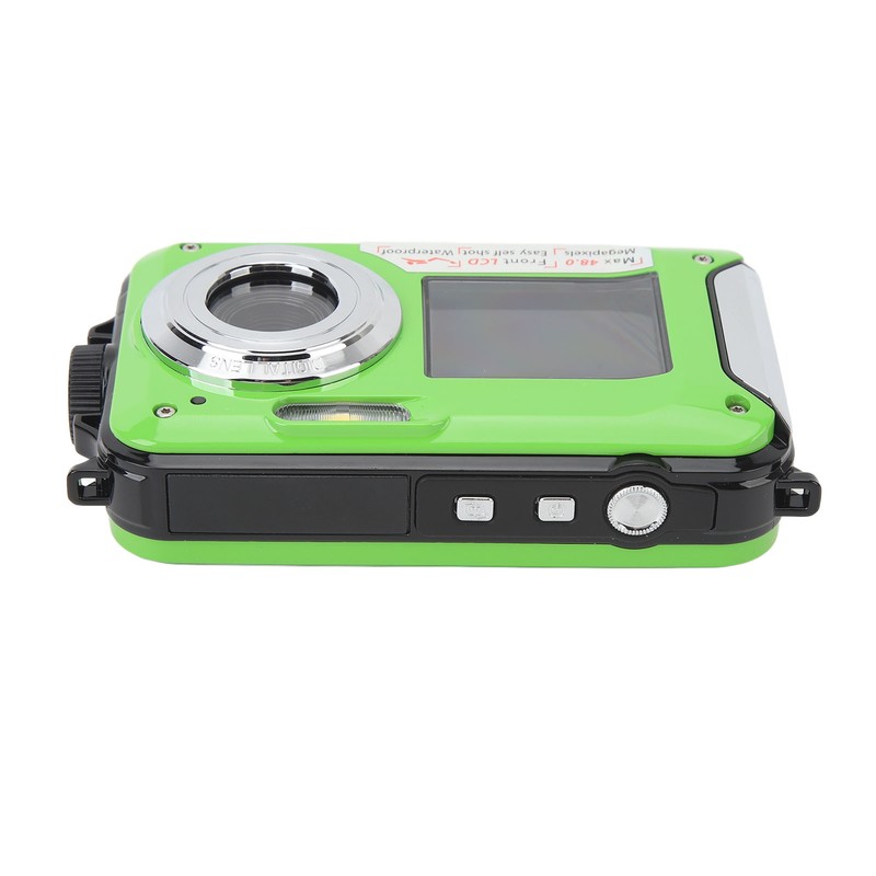 Waterproof Digital Camera 48MP 2.7K HD 16X Digital Zoom Dual