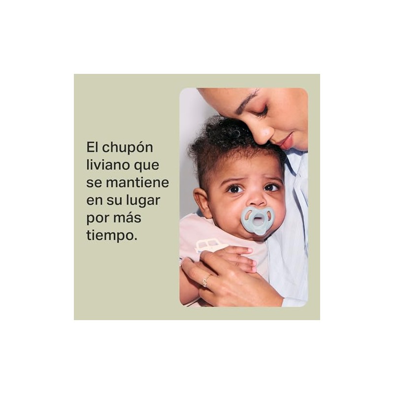 Tommee Tippee Chupón Ultra-Light Silicón 0-6m 4 Pzs Una Sola