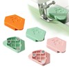Katyjun Magnetische Nahtführung für Nähmaschinen, Magnetic Seam Guide Vielseitiges Polygonale