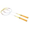 1 Pair Badminton Racket Set Lightweight Training Racquets With Bag