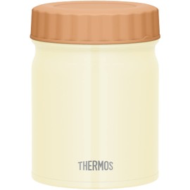 Thermos JBT-401 CRW Vacuum Insulated Soup Jar, Cream White, 13.5 fl oz (400 ml)