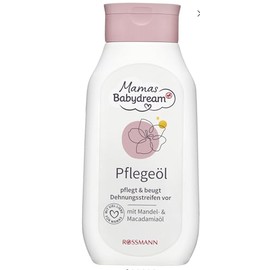 Mama Babydream Care Oil with Almond and Macadamia Oil, Stretch Mark Prevention