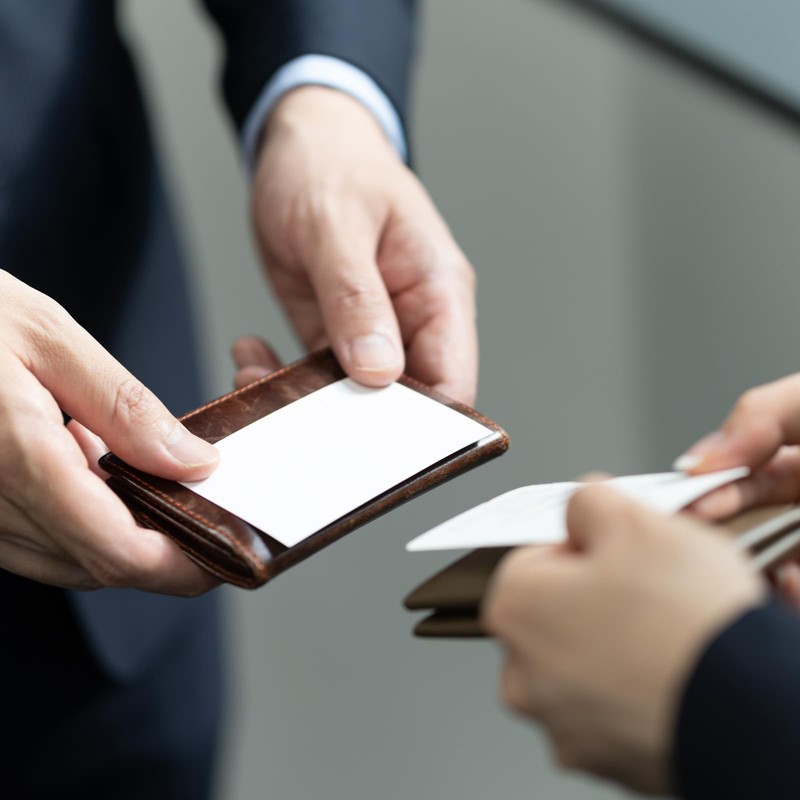 PATIKIL Business Card Holder for Desk, 6 Pack Metal Business