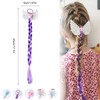 Ksvaye Pack of 5 Colourful Hair Strands Children's Synthetic Hair