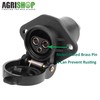 AGRISHOP 2 x Trailer Plug 3-Pin and 1x Trailer Socket