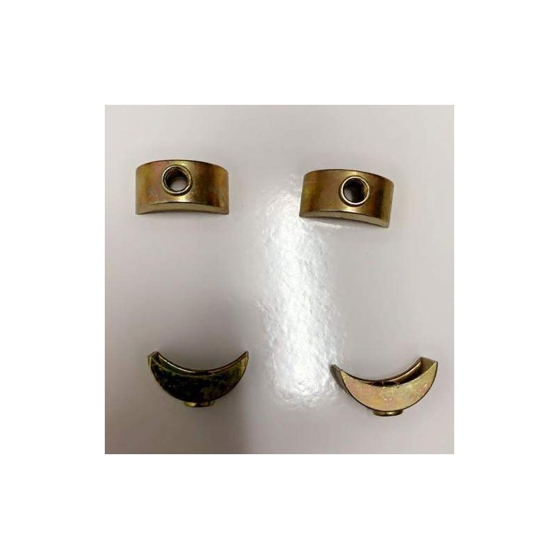 M6 Half Moon Nuts Mini Luna Crescent Threaded Washer For