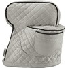 KitchenAid Fitted Stand Mixer Cover, Silver Frost