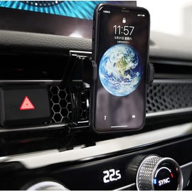 Zchan Car Phone Holder Fit for Honda Civic 2024-2022(NOT CRV/Accord/HRV) Upgraded Sensor Locked Phone Mount Custom,Auto-Clamping Cradle Free Hands 360 ° Adjustable Car Stand Apply to All Phone.