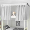 Mocarly Dorm Single Twin Bunk Bed Tents Drapes Dustproof Blackout