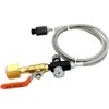 Soda Maker Adapter Hose Kit with Flow Control Ball Valve
