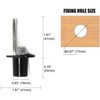 SQXBK 2PCS 16mm Drawer Lock 1 Lock 3 Office Desk