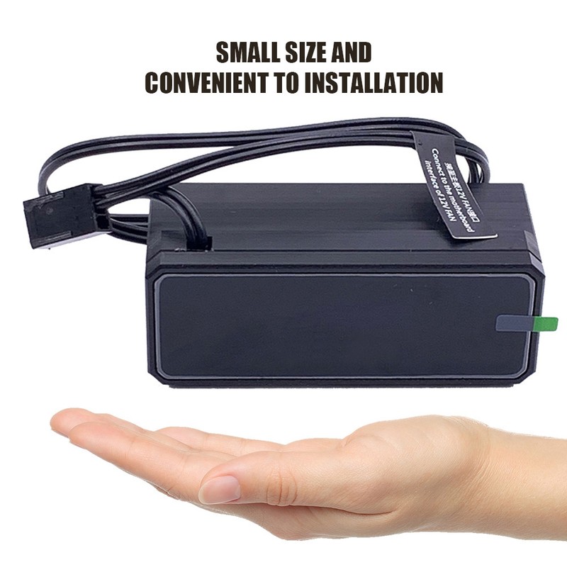 Black /Silver G1/4" Thread Digital Display OLED Computer Water Cooling