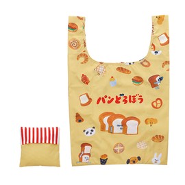 Marushin 4195000300 Eco Bag, Bread Lobb, Picture Book, Bread, Cute, Shopping Bag, Eco Bag, Kaifuko Bag, Eco Bag, Portable, Compact, School Bag, Hangable