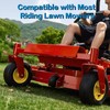 11x4.00-5" Lawn Mower Tire Flat Free Smooth Tires with 3/4"